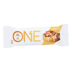 One Cinnamon Roll Protein Bar - Case Of 12 - 60 Grm