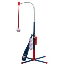 Grow-with-Me Baseball Tee + Stand Set for Youth + Toddlers - 18" to 36" Adjustments