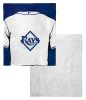 [Personalization Only] OFFICIAL MLB Jersey Personalized Silk Touch Sherpa Throw Blanket - Rays