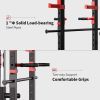 Multi-functional Power Cage,Home Adjustable Pullup Squat Rack 1000Lbs Capacity Comprehensive Fitness Barbell Rack