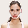 Reusable V Line Mask(thin But Tight) ; Fit Up To 60kg- Facial Slimming Chin Strap-Chin Up Mask Face Lifting Belt For Workout Sports