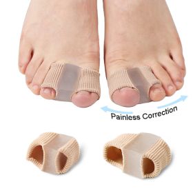 1pc Toe Spacer (0.6in/0.7in) Train; Straighten; & Realign Toes; Pain Corrector Pain Relief (Quantity: 1pc, size: L)