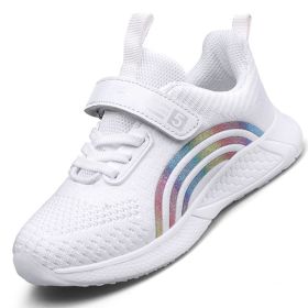 Child Leisure Non-slip Breathable Tenis Walking Sports Shoes Kids Teens Casual Mesh Sneakers Girls Boys Fashion Running Trainers (Color: TNM903868-1, size: 29)