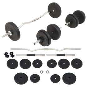 Barbell and Dumbbell Set 66.1 lb (SKU: 91400)