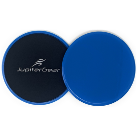 Core and Abs Exercise Slider Discs (Color: Blue)